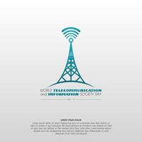 world telecommunications and information society day vector