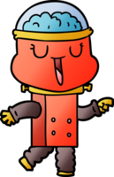 happy cartoon robot png