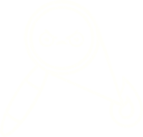 Magnifying Glass Chalk Drawing png