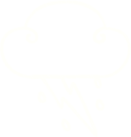 desenho de giz de nuvem de tempestade png