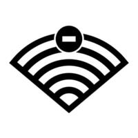 Wifi estado icono vector