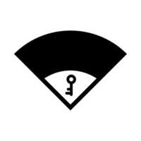 Wifi status icon vector