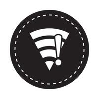 Wifi status icon vector