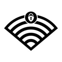 Wifi estado icono vector