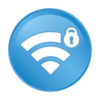 Wifi status icon vector