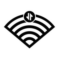 Wifi status icon vector