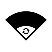 Wifi status icon vector