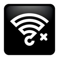 Wifi estado icono vector