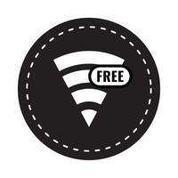 Wifi status icon vector
