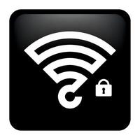 Wifi estado icono vector