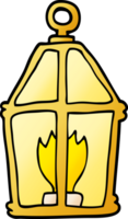 cartoon doodle lantern png