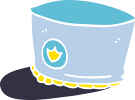 sombrero de banda de garabato de dibujos animados png