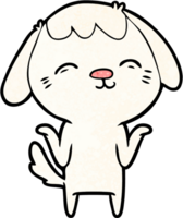 happy cartoon dog png