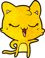 glückliche Cartoon-Katze png