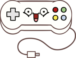 cute cartoon of a game controller png