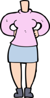 cartoon female body add photos or mix and match cartoons png