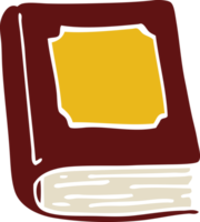 Cartoon-Doodle altes Buch png