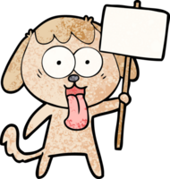 perro de dibujos animados lindo png