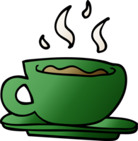 cartoon doodle cup of tea png