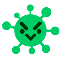 virus de pájaro molesto simple png