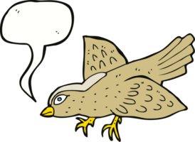 cartoon bird with speech bubble png