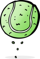 cartoon tennis ball png