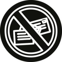 no mail icon symbol png