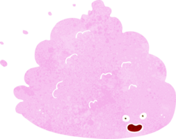 personaje de nube de dibujos animados png