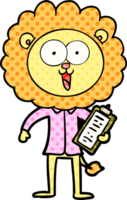 happy cartoon lion png