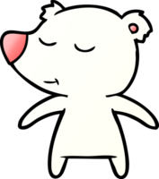 polar bear cartoon png