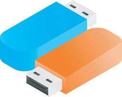 Flash disk storage device vector