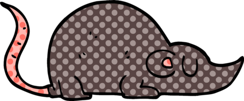 ratón de garabato de dibujos animados png