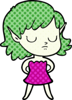 Cartoon-Elf-Mädchen png