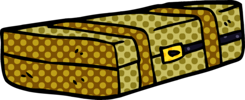 cartoon doodle suit case png