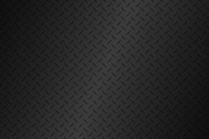 Black metal plate texture, stainless steel background with gradient, modern illustration vector