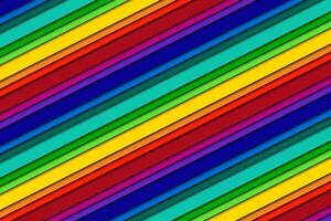 resumen fondo, moderno brillante antecedentes con oblicuo líneas, color espectro, vistoso a rayas patrón, ilustración vector
