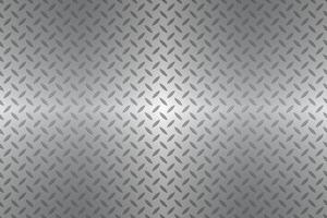 Silver metal plate texture, stainless steel background with gradient, modern illustration vector