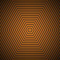 Modern black and orange abstract background, black and orange octagonal lines, simple black background vector