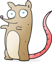 main tiré dessin animé Souris png