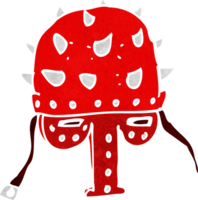 capacete de desenho animado png