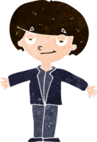 menino presunçoso dos desenhos animados png