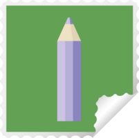 purple coloring pencil graphic square sticker stamp png