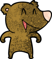 dibujos animados de oso riendo png