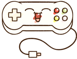 Gamecontroller-Kreidezeichnung png