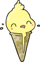 süßes Cartoon-Eis png