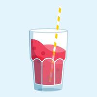 Sangria illustration in hand drawn style vector