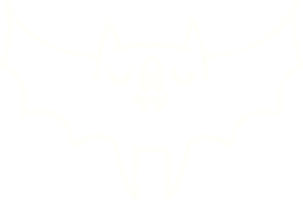 Halloween Bat Chalk Drawing png