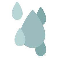 agua de lluvia icono para web, aplicación, infografía, etc vector