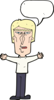 cartoon angry man with speech bubble png