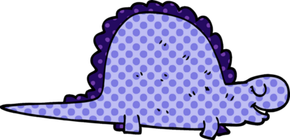 desenho animado doodle dinossauro pré-histórico png